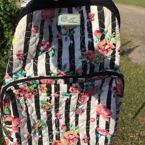 Betsy Johnson backpack matching wallet